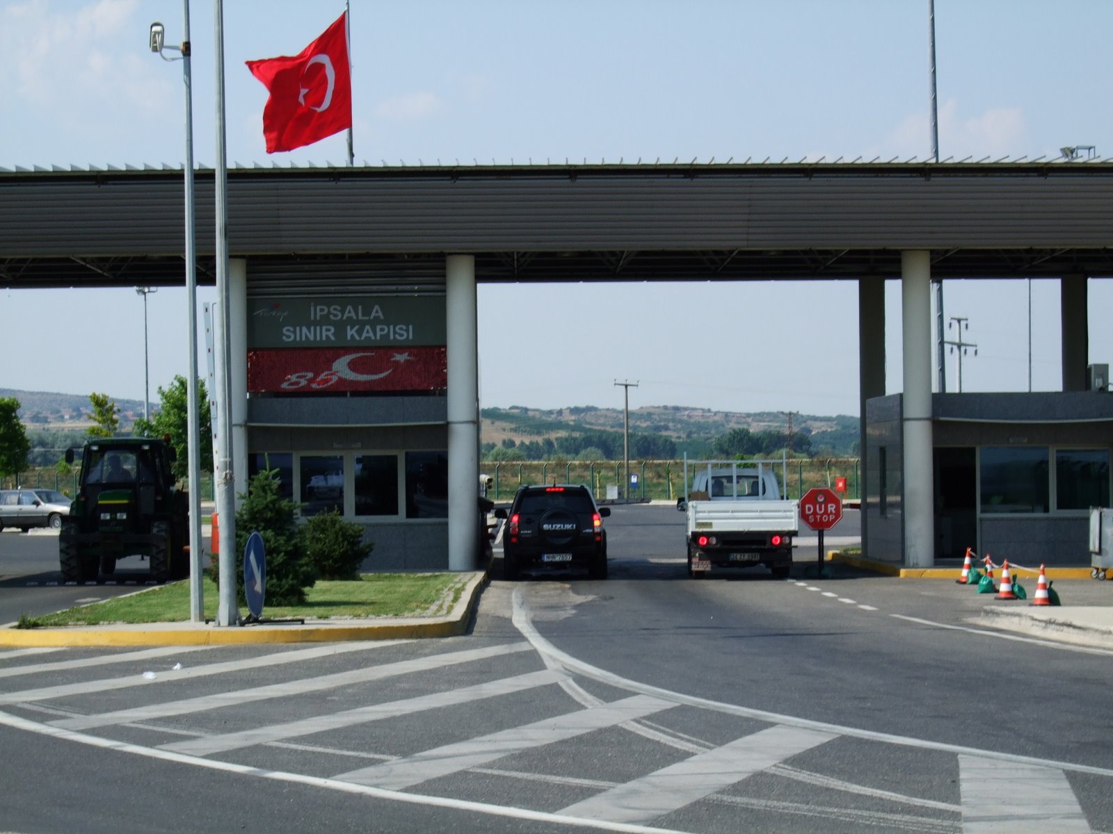 Greek turkey border